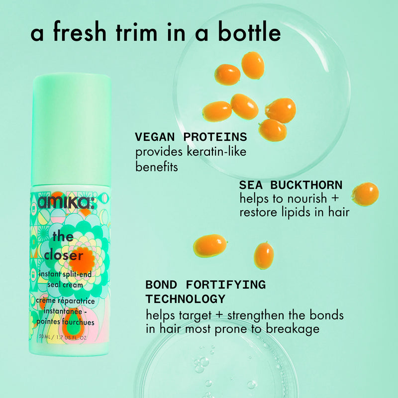 The Closer Instant Split End Seal Cream Smooth Repair Hair Treatment