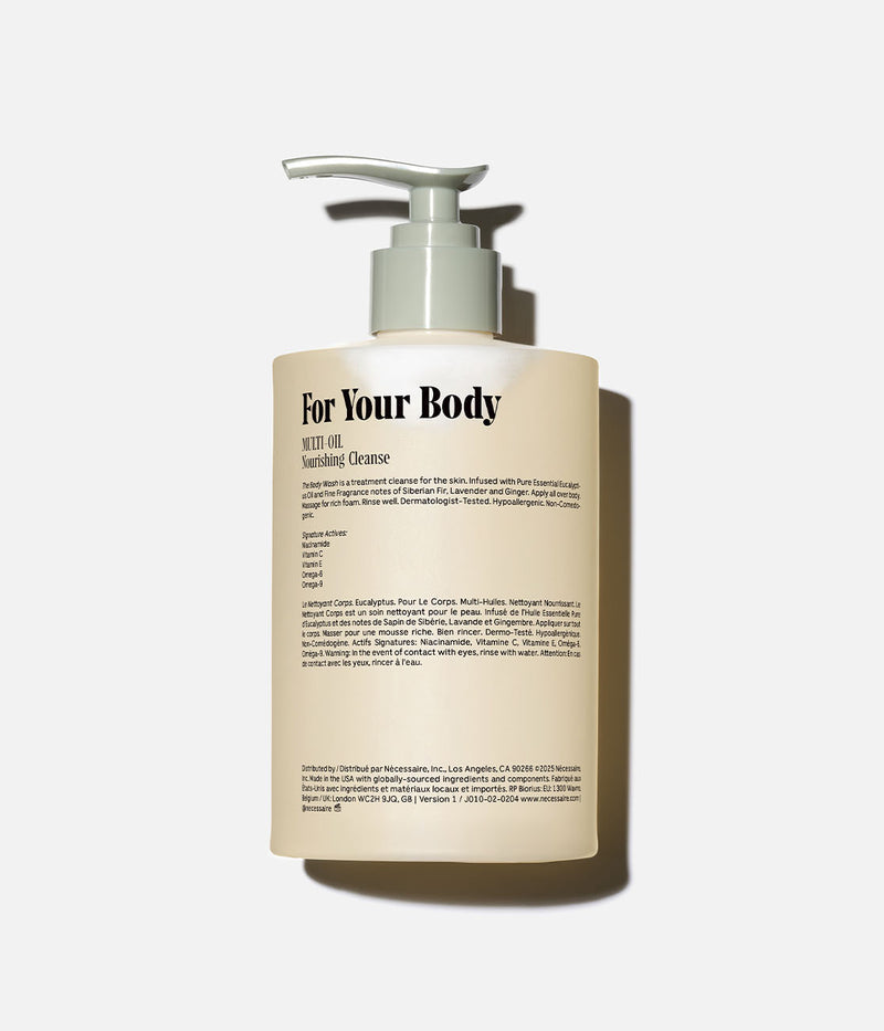 The Body Wash Multi Oil Hydrating Cleanse Nourishing Soft Skin Care
