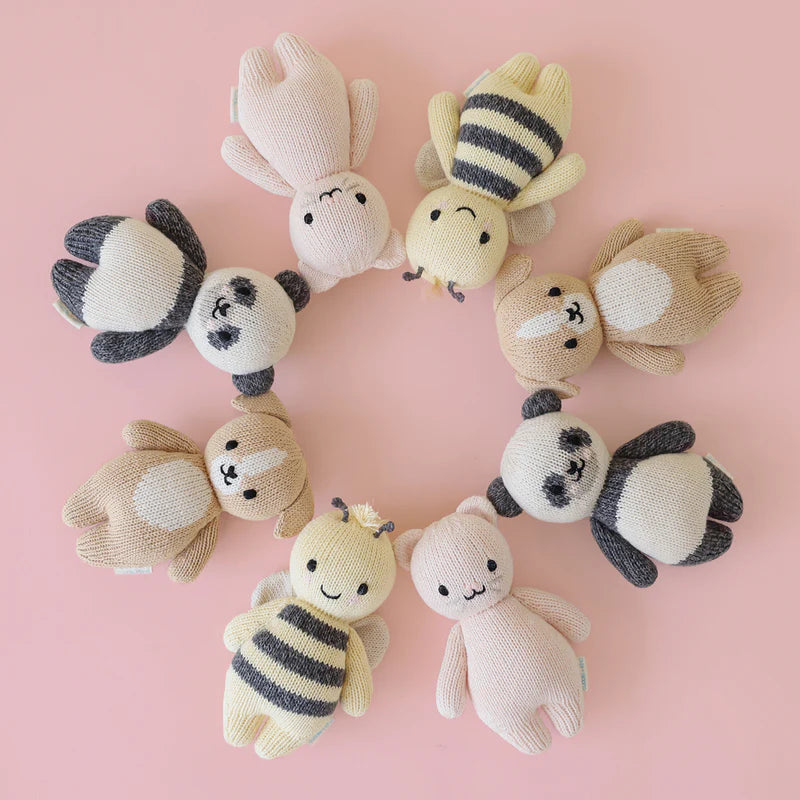 Baby Bee Plush Stuffed Animal Soft Cuddly Nursery Toy Gift for Kids