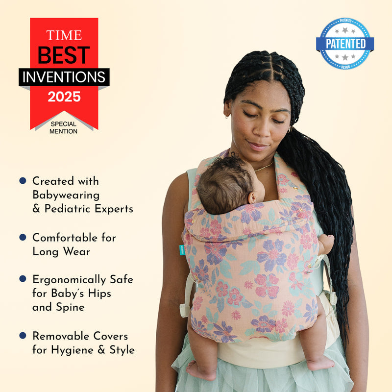 Wild Oat Baby Carrier – Soft Ergonomic Infant Wrap Carrier