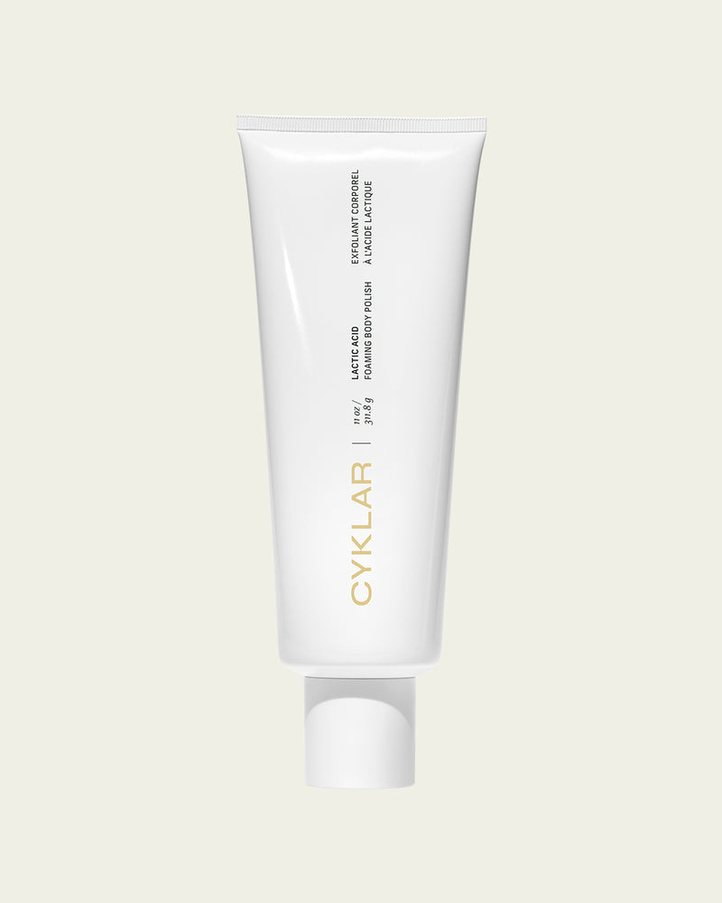 Lactic Acid Foaming Body Polish – Exfoliating & Smoothing Body Scrub