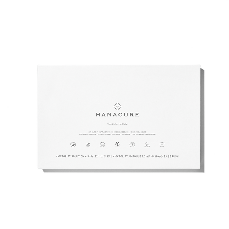 All-In-One Facial Set Lifts Firms Brightens Mask Kit 4 Facials