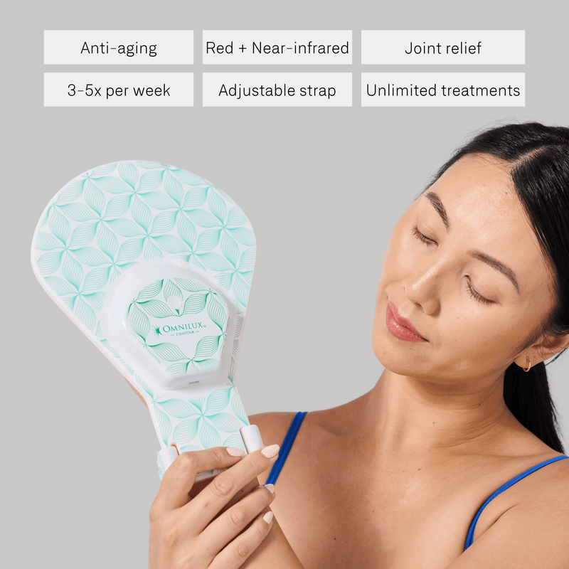 Omnilux Contour Glove LED Light Therapy Hand Rejuvenation Device