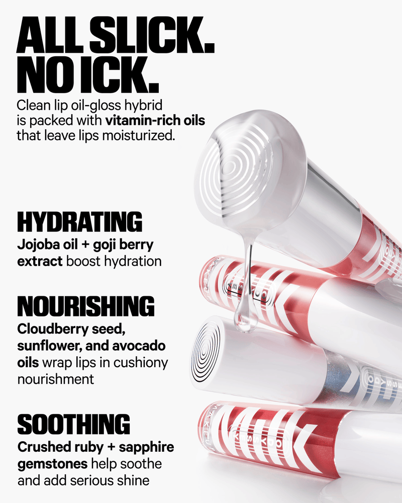 Odyssey Lip Oil Gloss Hydrating Shine Non-Sticky Lip Treatment