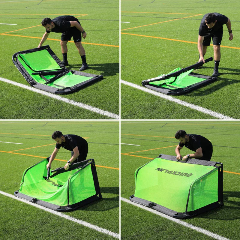 PRO ALU Training Soccer Goal 6x4 ft – Aluminum Practice Goal