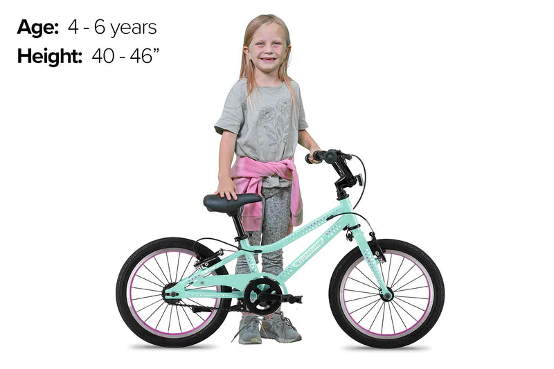 16 Inch Bike – Kids Bicycle Training Wheels Ready Ride