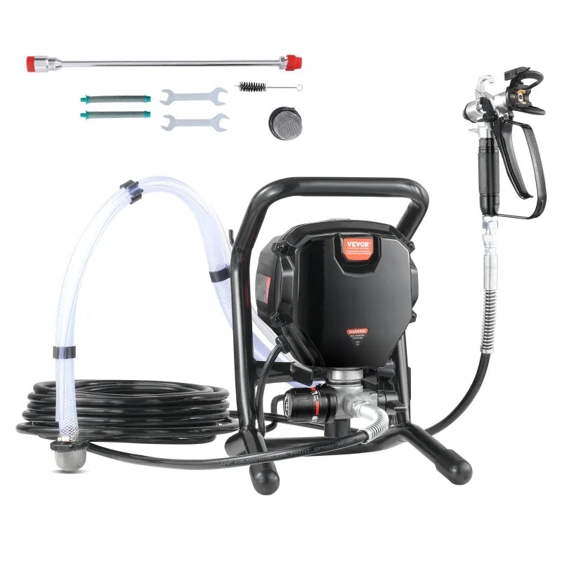 3000PSI Airless Paint Sprayer 750W Electric Paint Sprayer for Home Projects
