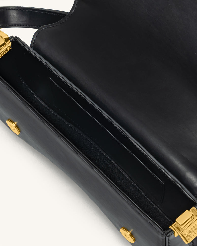 Joy Shoulder Bag Black – Stylish Everyday Fashion Handbag