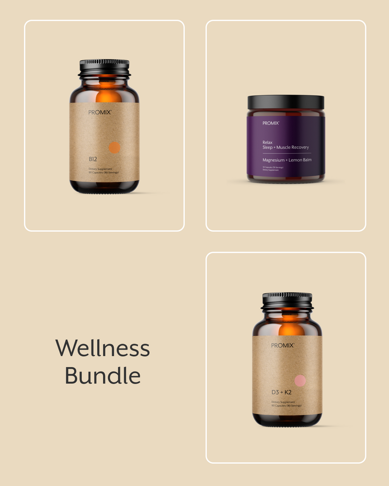 Wellness Bundle Daily Health Support Vitamins Nutrition Supplement Pack