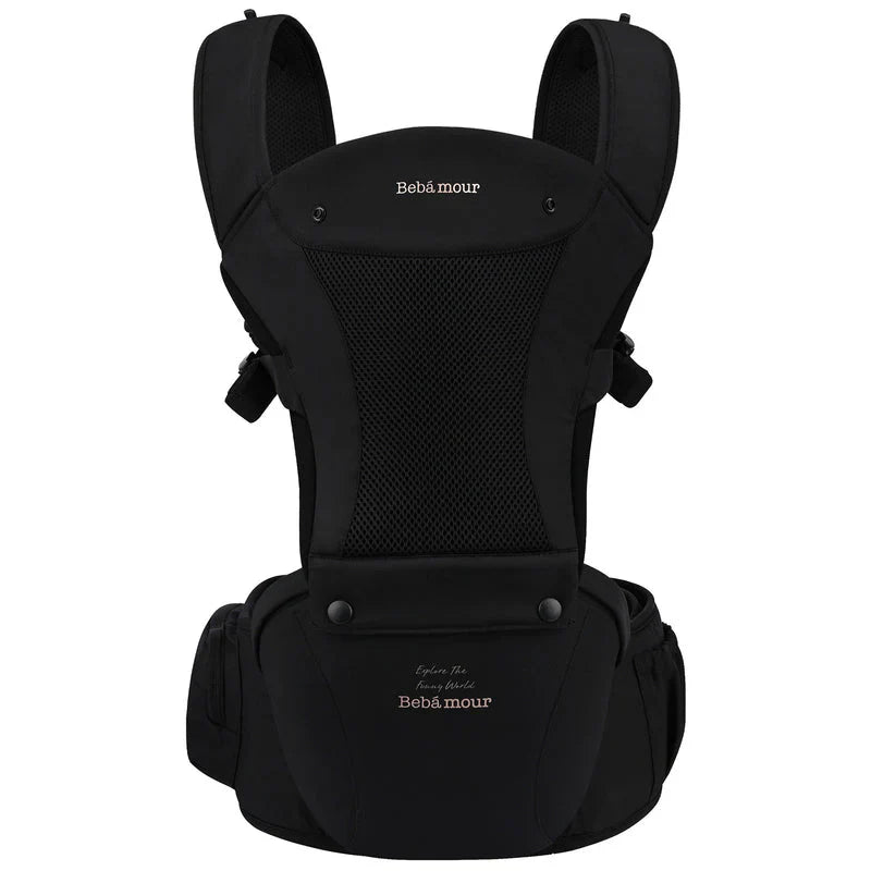 Bebamour Baby Carrier Front & Back Carry – Newborn to Toddler