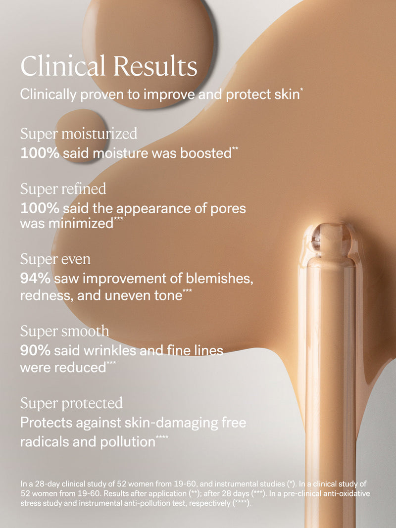 Super Serum Skin Tint SPF 40 Lightweight Coverage Hydrating Glow