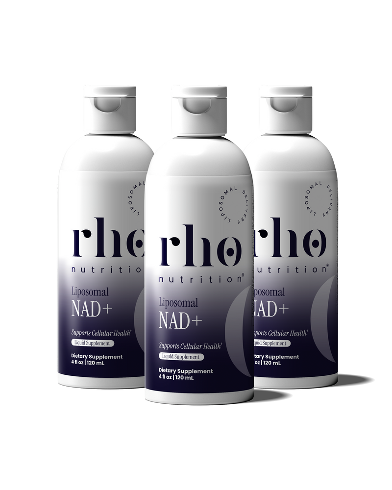 Liposomal NAD+ 3 Pack Cellular Energy Support Anti Aging Supplement