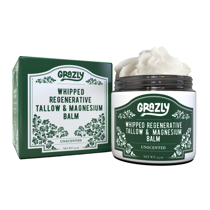 Dead Sea Magnesium & Tallow Balm – Nourishing Skin Moisturizer