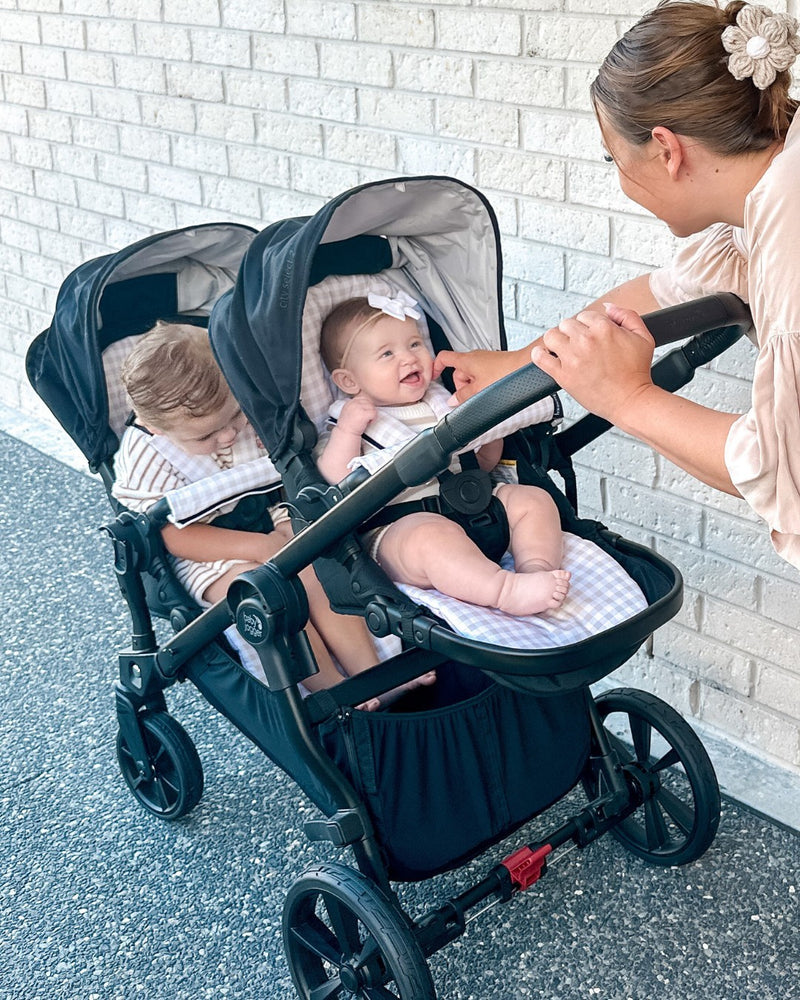 Double Pram Liner – Soft Comfortable Stroller Seat Cushion
