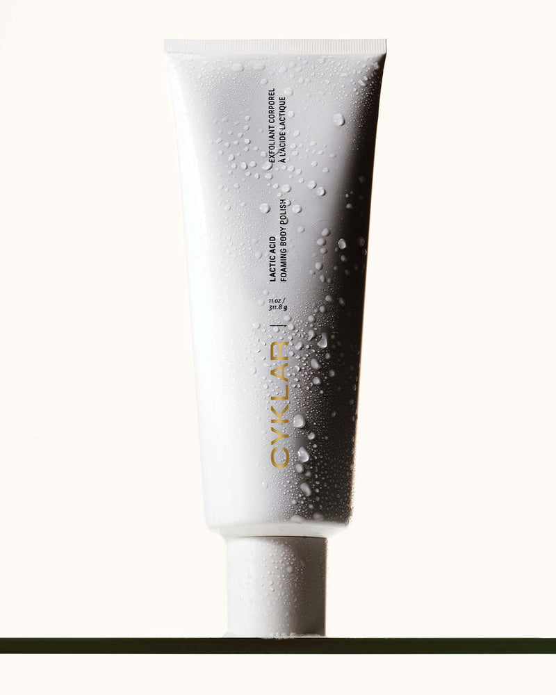 Lactic Acid Foaming Body Polish – Exfoliating & Smoothing Body Scrub