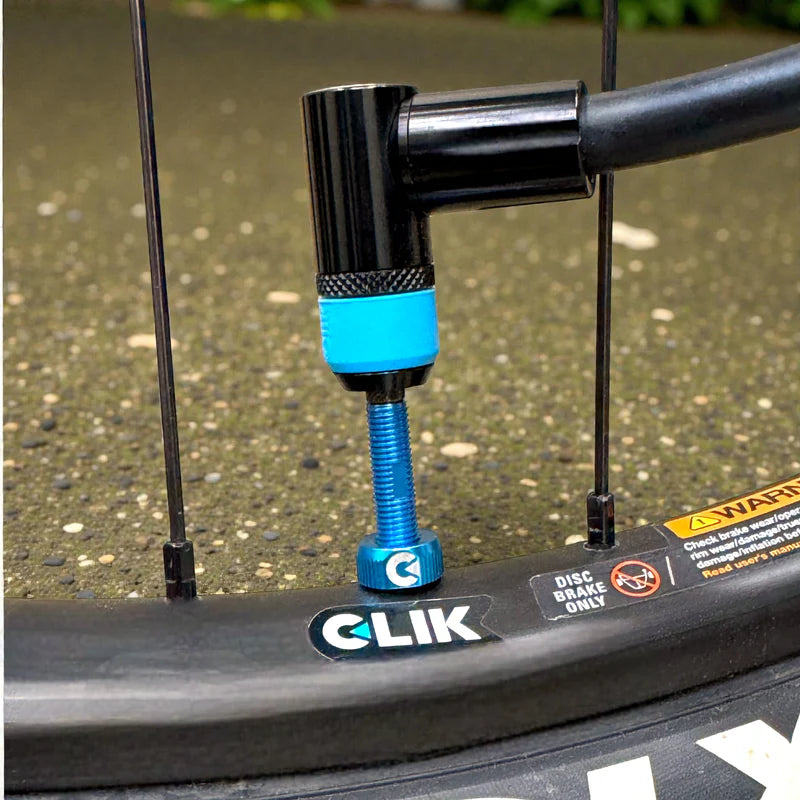 Clik 2-in-1 Right Angled Pump Head & Aluminum Pump Adapter