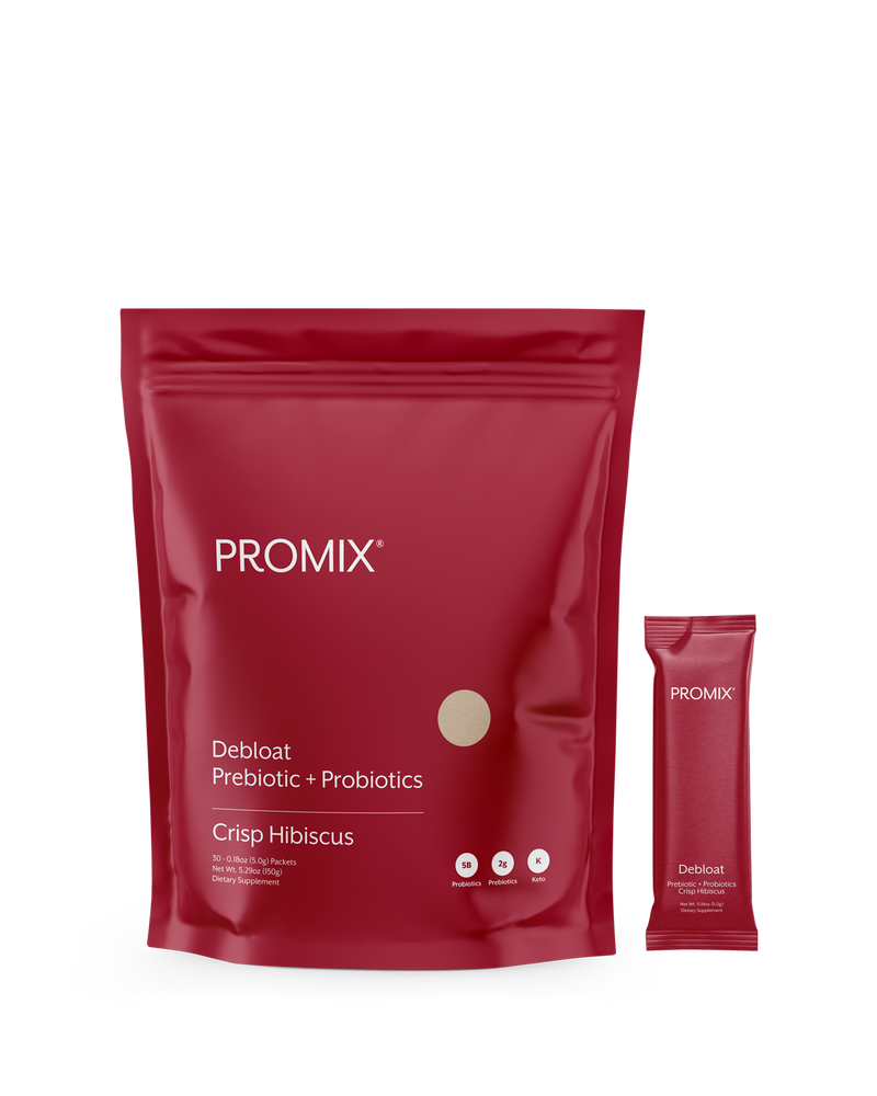 Crisp Hibiscus Debloat Prebiotic Probiotic Gut Health Digestive Support