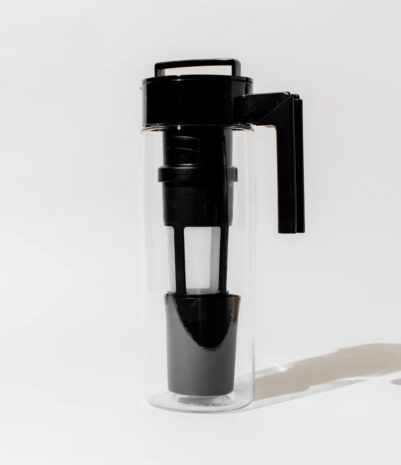 Takeya 2 QT Iced Tea Maker Cold Brew Pitcher BPA-Free Brewing System