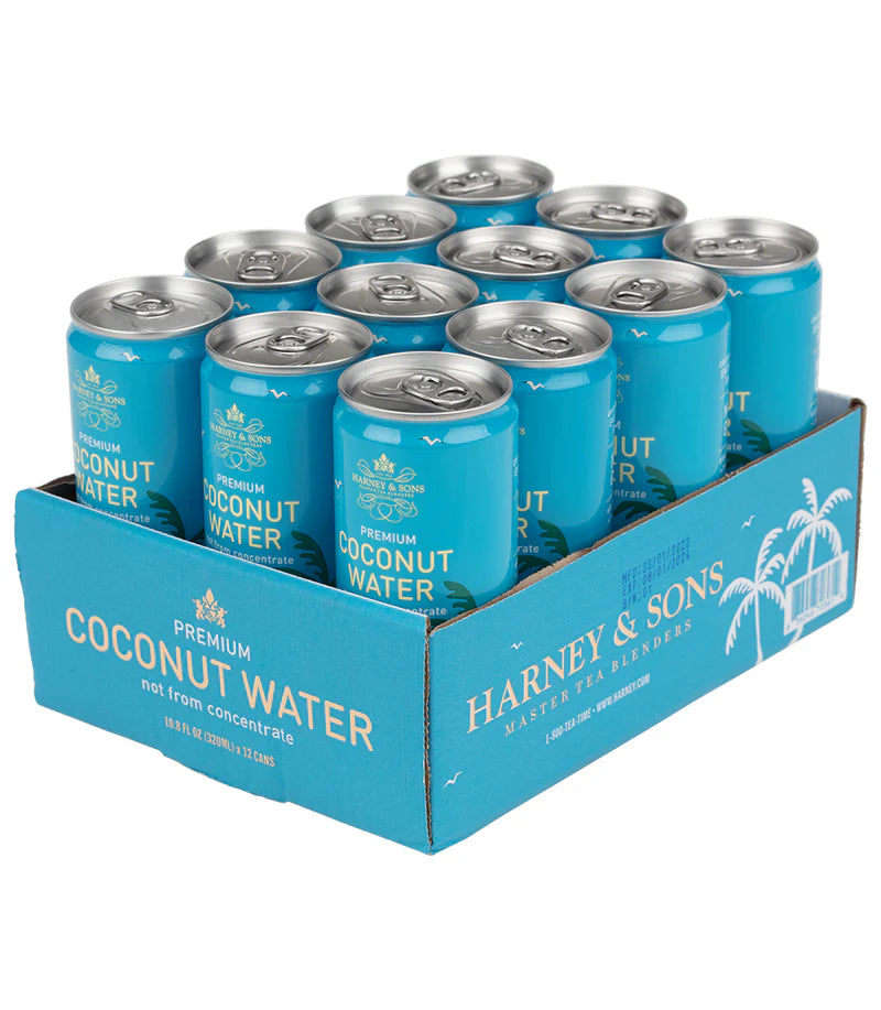Harney & Sons Premium Coconut Water Pure Natural Hydrating Tropical Drink
