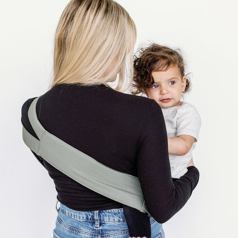 Rouu Baby II Olive – Lightweight Ergonomic Baby Carrier