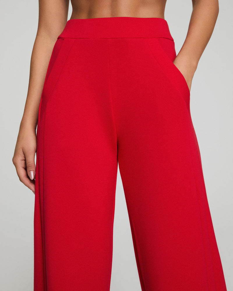 SPANX AirEssentials Wide Leg Track Pant – SPANX Red