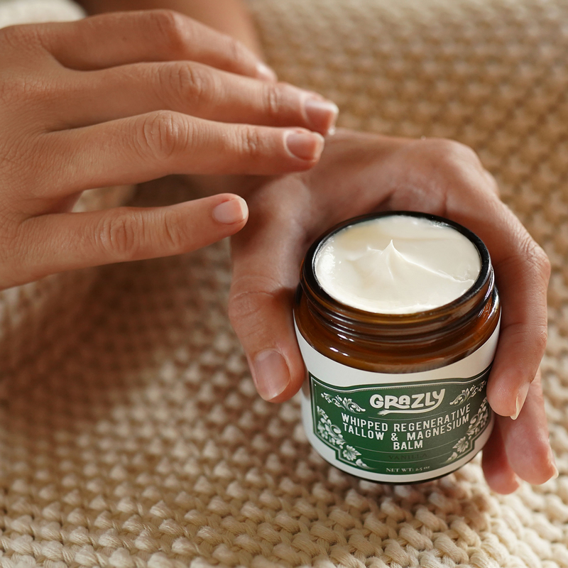 Dead Sea Magnesium & Tallow Balm – Nourishing Skin Moisturizer