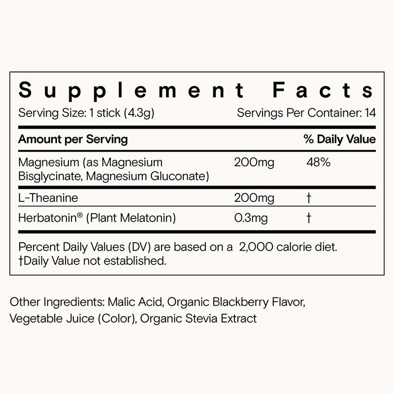 Sleepy Magnesi-Om Magnesium Sleep Powder Calm Relaxation Night Support