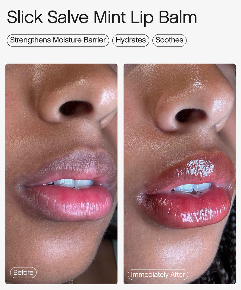 Slick Salve Lip Balm Mint | Cooling Hydration & Smooth Lips