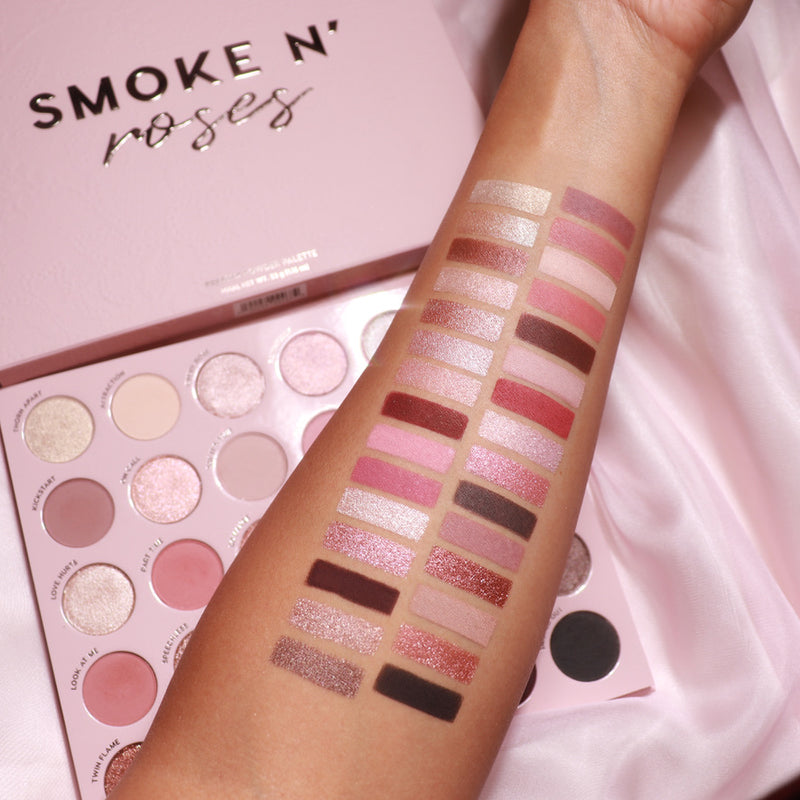 Smoke 'N Roses Makeup Palette | Smoky & Rosy Shades Collection
