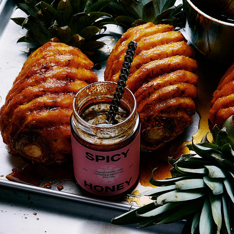 Spicy Honey Sweet & Hot Infused Honey Premium Gourmet Condiment Blend
