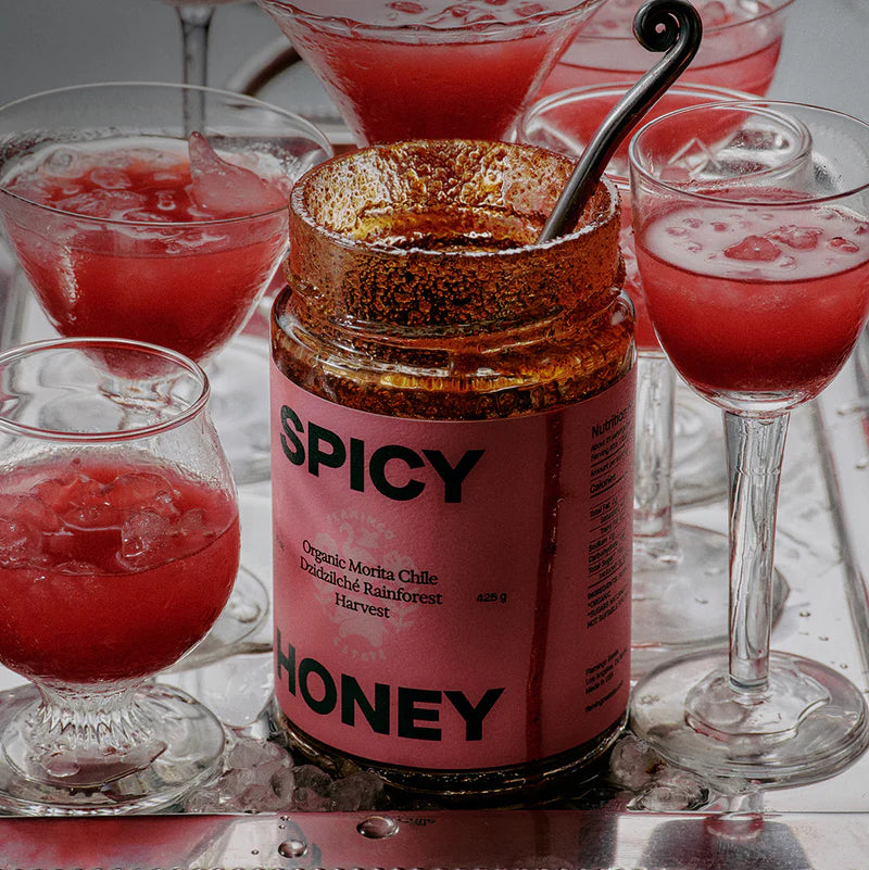Spicy Honey Sweet & Hot Infused Honey Premium Gourmet Condiment Blend