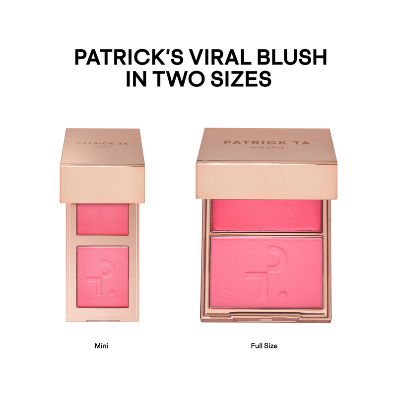 Mini Major Headlines Blush Duo – Crème & Powder Double-Take Blush