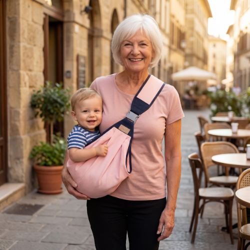 Nivaro ComfortLift™ Baby Carrier – Ergonomic Support Sling