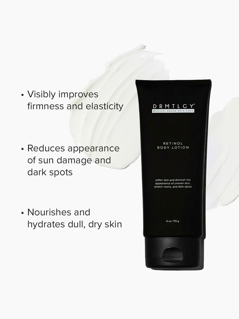 Retinol Body Lotion Skin Smoothing Firming Hydrating Anti Aging Care
