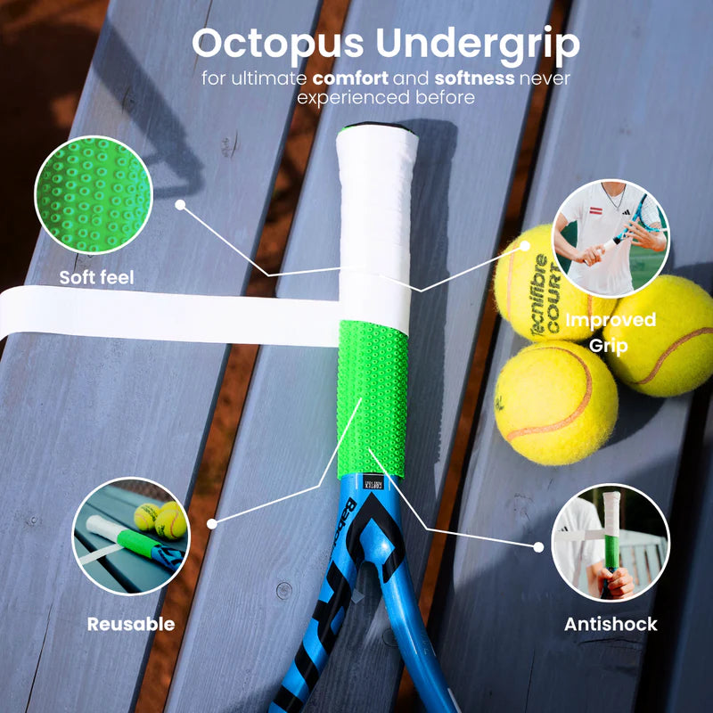 Octopus Tennis Undergrip – Comfort & Control Racquet Grip Base