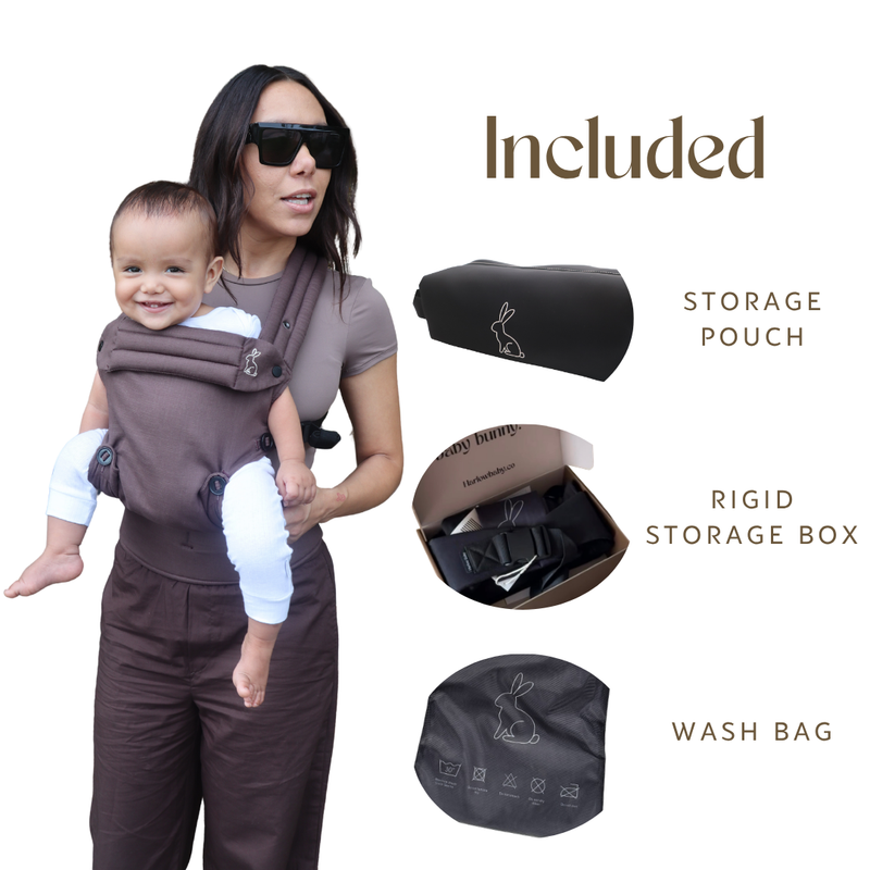 The Binky Carrier – Birch Pacifier Holder Clip Strap