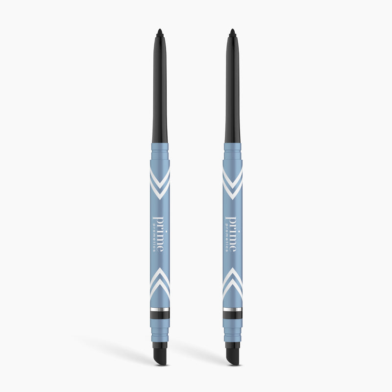 2pcs PrimeEyes Glide Eyeliner Smooth Waterproof Long Lasting Eye Makeup