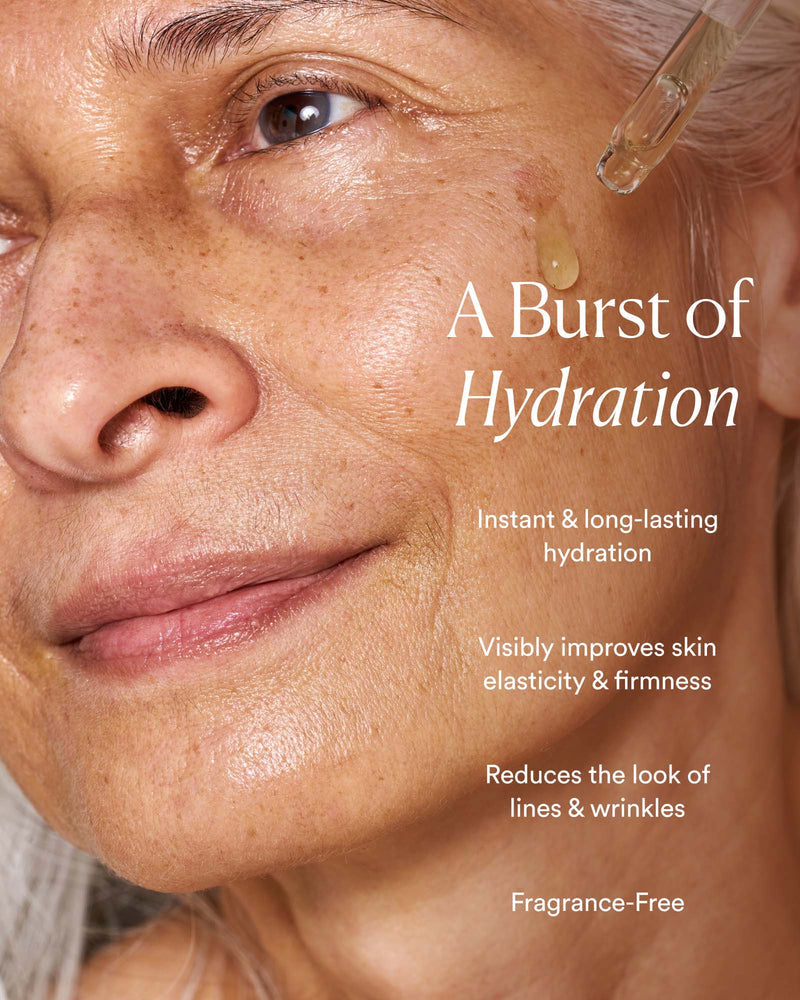 Hyaluronic Sea Serum Deep Hydration Plumping Glow Skin Booster