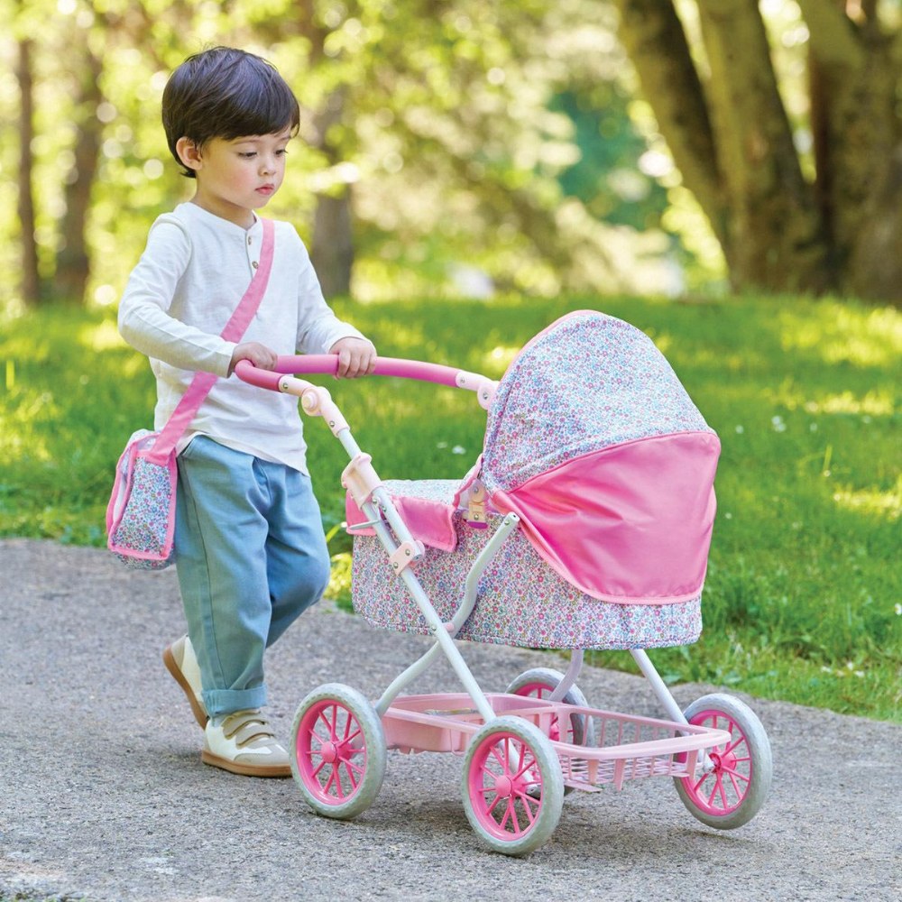 Flowered Baby Stroller – Lightweight Floral Design Pushchair