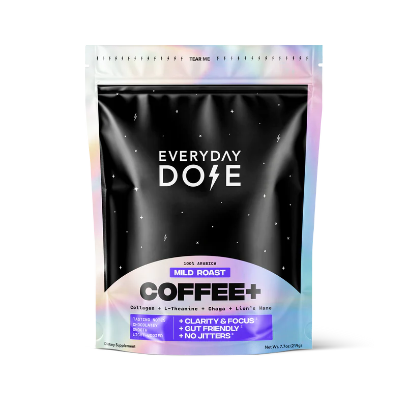 30 Servings Coffee+ Functional Coffee Blend Energy Focus Support Drink