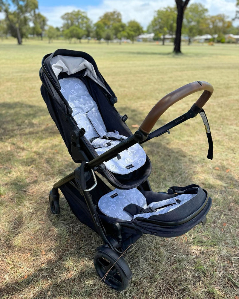 Double Pram Liner – Soft Comfortable Stroller Seat Cushion