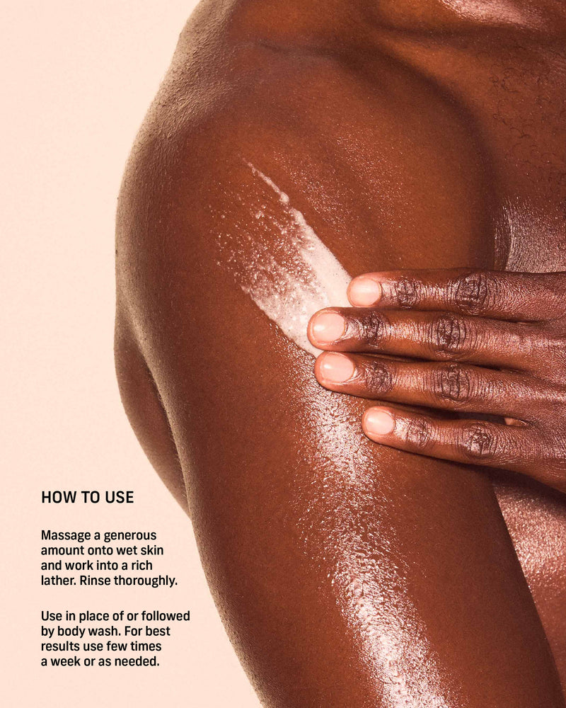 Lactic Acid Foaming Body Polish – Exfoliating & Smoothing Body Scrub