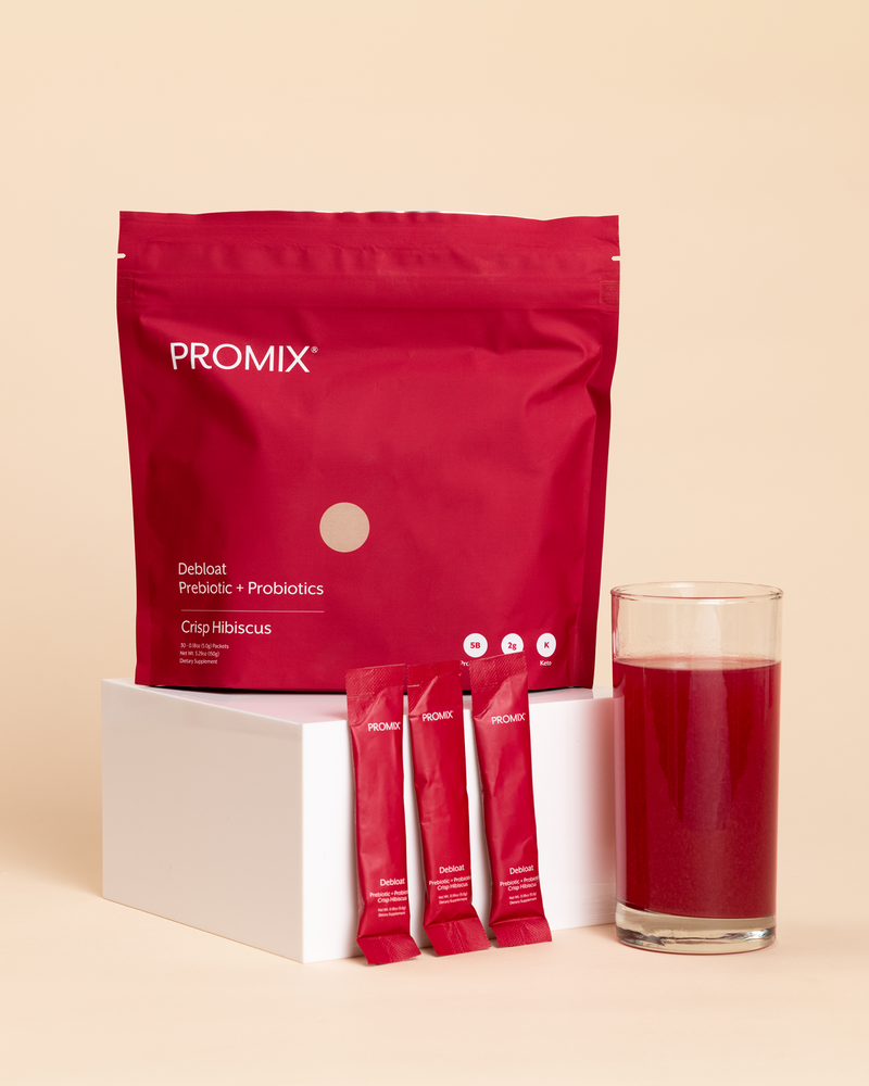 Crisp Hibiscus Debloat Prebiotic Probiotic Gut Health Digestive Support