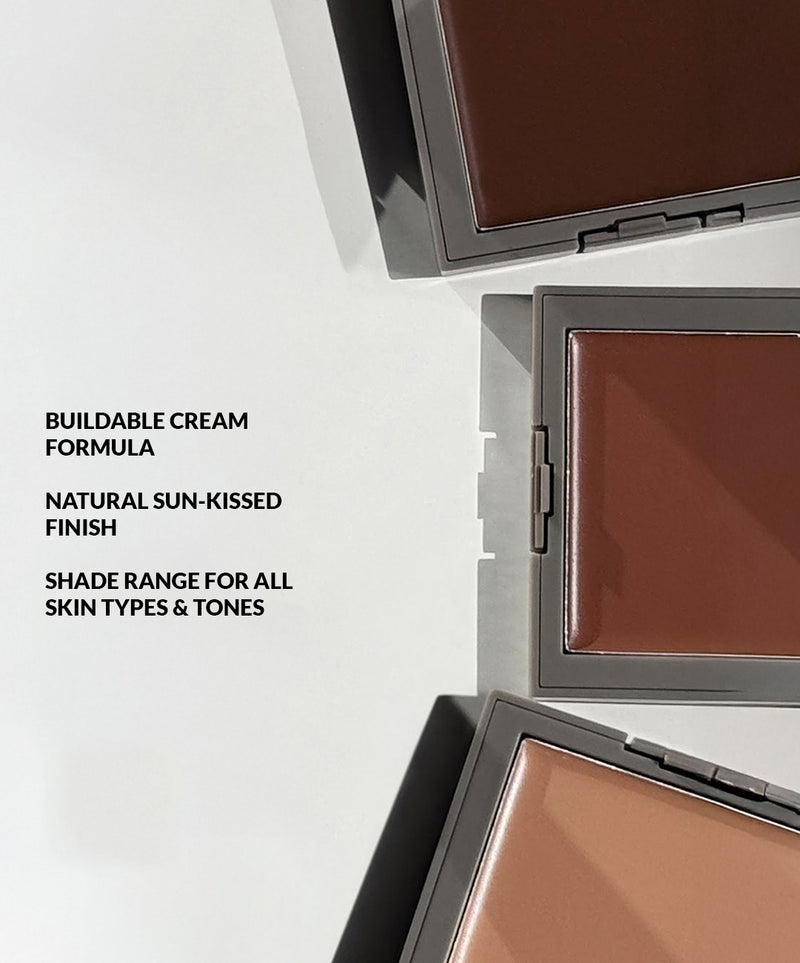 Cream Bronzer Natural Glow Sculpting Blendable Smooth Finish Makeup