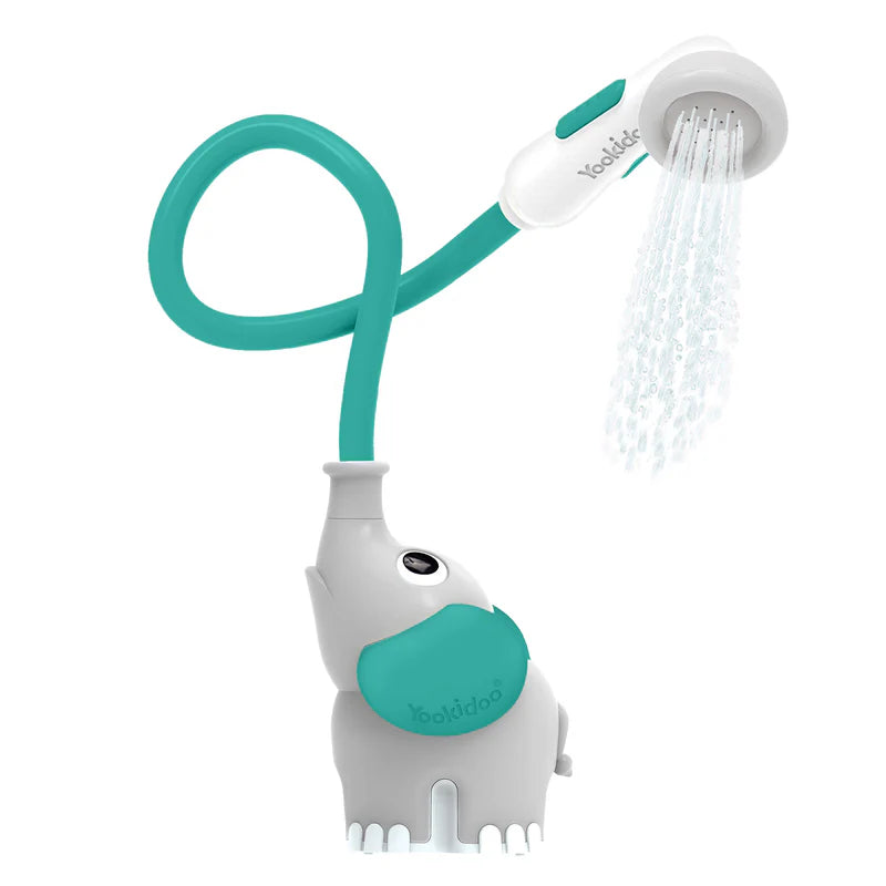 Elephant Baby Bath Shower Head Fun Water Sprayer Bath Toy for Toddlers
