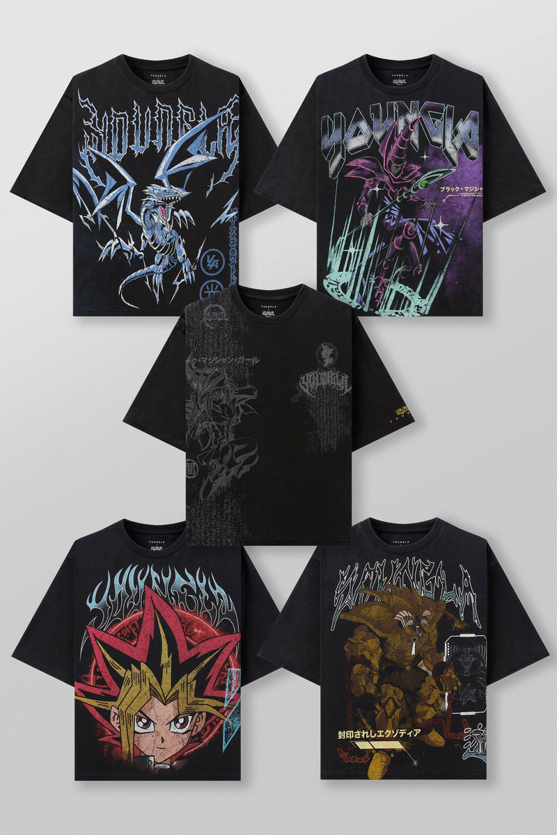 Yu-Gi-Oh! 4123 Graphic Tee Anime Cotton Casual Streetwear T-Shirt