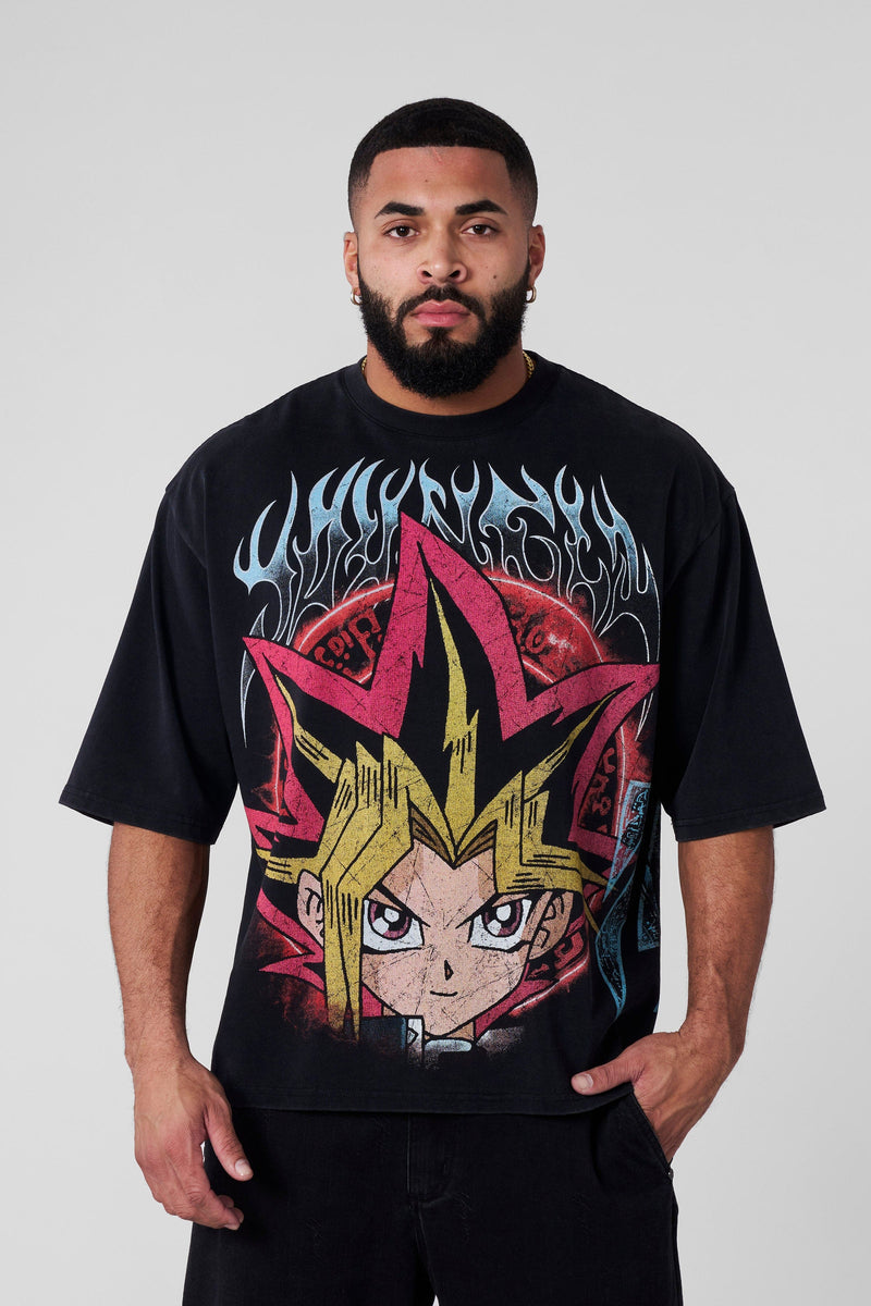 Yu-Gi-Oh! 4123 Graphic Tee Anime Cotton Casual Streetwear T-Shirt