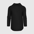 Black Active Hoodie – Lightweight Athletic Everyday Pullover
