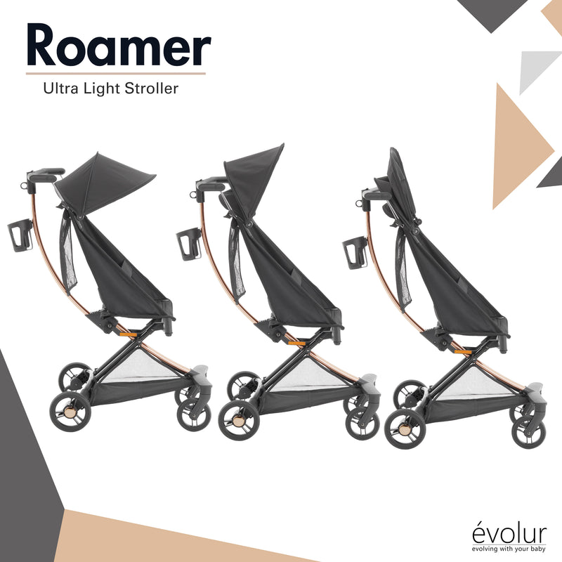 Evolur Roamer Ultra Light Stroller – Compact Travel Baby Stroller