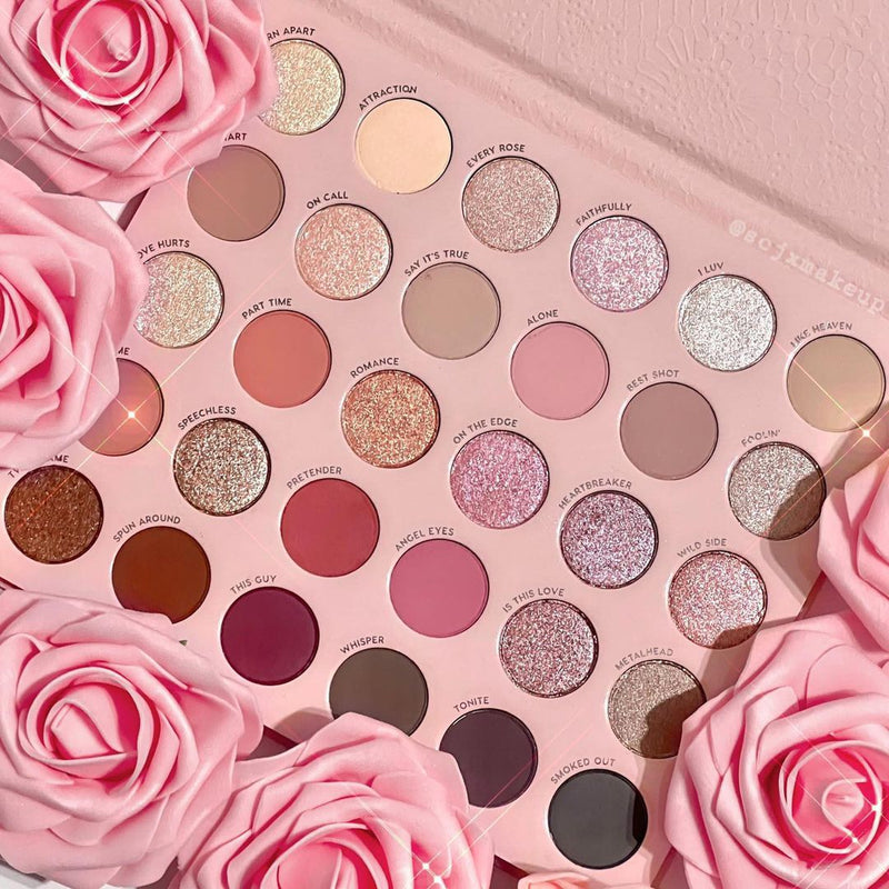 Smoke 'N Roses Makeup Palette | Smoky & Rosy Shades Collection